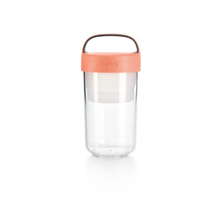 BRABANTIA - PEMBE KAPAKLI TRİTAN ON THE GO KAVANOZ 600ML