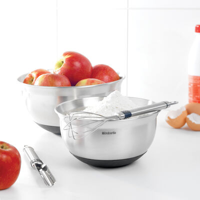 MATT STEEL BLACK 3LÜ KARIŞTIRMA KASE SETİ 1-1,6-3 L