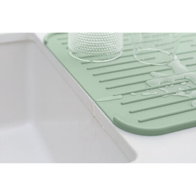 SINKSIDE JADE GREEN SİLİKON BULAŞIK KURUTMA MATI