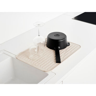 SINKSIDE SOFT BEIGE SİLİKON BULAŞIK KURUTMA MATI