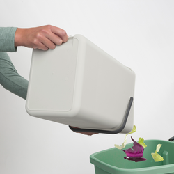 SORT&GO LIGHT GREY ÇÖP KOVASI 16L - Thumbnail