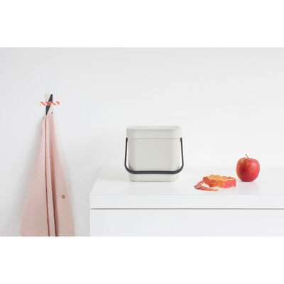 SORT&GO LIGHT GREY ÇÖP KOVASI 6L