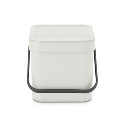 SORT&GO LIGHT GREY ÇÖP KOVASI 6L - Thumbnail