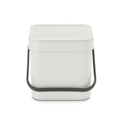 SORT&GO LIGHT GREY ÇÖP KOVASI 6L