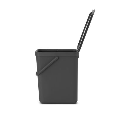 SORT&GO KOYU GRİ ÇÖP KOVASI 25L