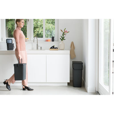 SORT&GO RECYCLE GREY ÇÖP KOVASI 40L