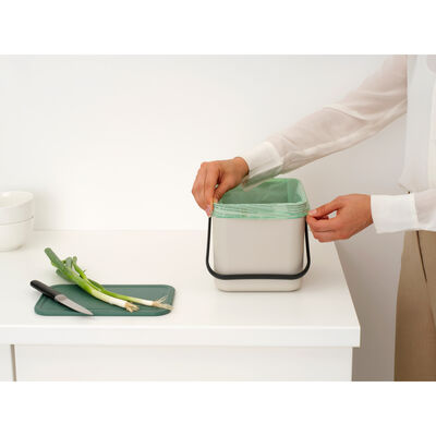 SORT&GO SOFT BEIGE ÇÖP KOVASI 6L