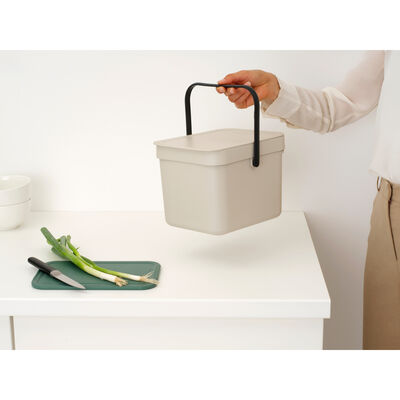SORT&GO SOFT BEIGE ÇÖP KOVASI 6L