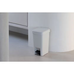 BRABANTIA - STEPUP AÇIK GRİ PLASTİK PEDALLI ÇÖP KUTUSU 10L (1)
