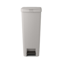BRABANTIA - STEPUP MID GREY PLASTİK PEDALLI ÇÖP KUTUSU 40L