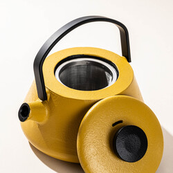 BRABANTIA - T-TIME MUSTARD YELLOW DEMİR DÖKÜM DEMLİK (1)