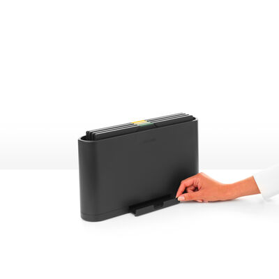 TASTY+ DARK GREY 4LÜ KESME TAHTASI SETİ