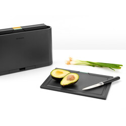 TASTY+ DARK GREY 4LÜ KESME TAHTASI SETİ - Thumbnail