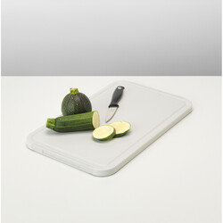 TASTY+ LIGHT GREY KESME TAHTASI VE SERVİS TEPSİSİ 27X43CM - Thumbnail