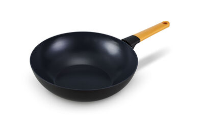 TASTY+ RECYCLED HONEY YELLOW YAPIŞMAZ WOK TAVA 30CM