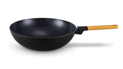 TASTY+ RECYCLED HONEY YELLOW YAPIŞMAZ WOK TAVA 30CM