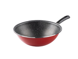 BRABANTIA - TRADITION KIRMIZI EMAYE WOK TAVA 28CM