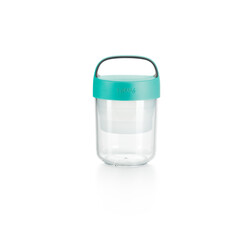BRABANTIA - TURKUAZ KAPAKLI TRİTAN ON THE GO KAVANOZ 400ML