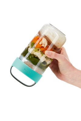 TURKUAZ KAPAKLI TRİTAN ON THE GO KAVANOZ 600ML