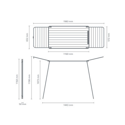WHITE HANGON TOO ÇAMAŞIR KURUTMA ASKISI-22 METRE