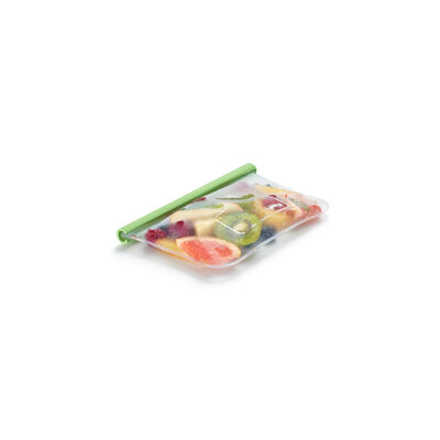 LEKUE YEŞİL 3LÜ YENİDEN KULLANILABİLİR SİLİKON DÜZ SAKLAMA POŞETİ SETİ